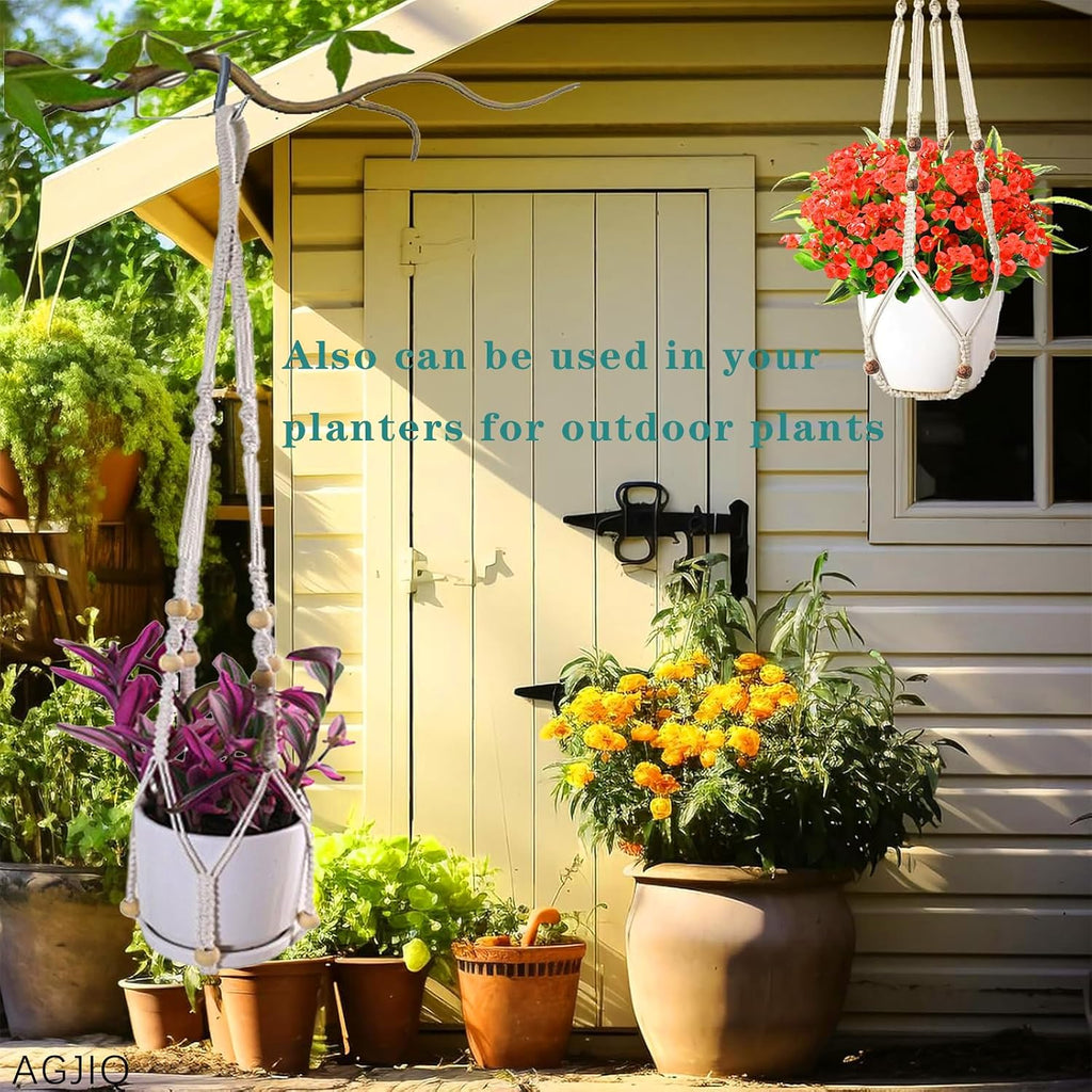 43 Inch Macrame Plant Hanger Large,Heavy Duty Indoor Hanging Plant Holder