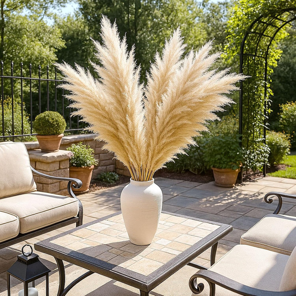 JOHOUSE 16PCS 40'' Tall Pampas Grass for Floor Vase