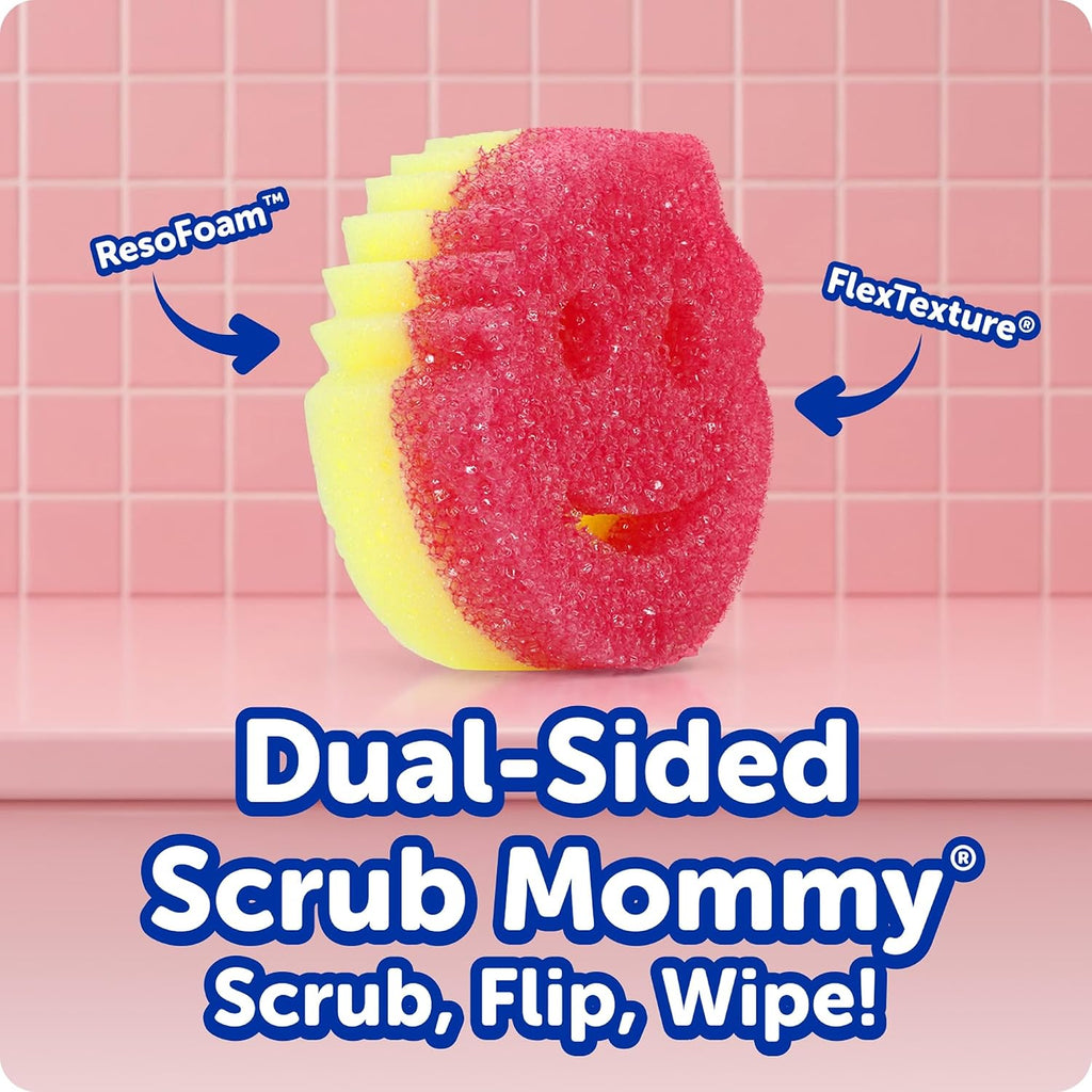 Scrub Daddy Original + Scrub Mommy Dish & Kitchen Sponges, 8 Pack