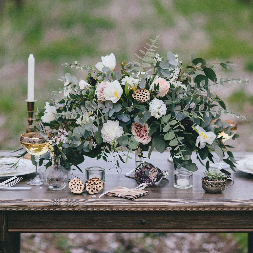 CEWOR 80pcs Artificial Eucalyptus Stems Fake Eucalyptus Leaves Stems Real Touch Leaf Branches for Flower Bouquet Wedding Easter Centerpiece Spring Home Office Decor