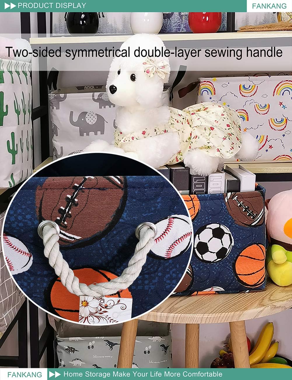 Rectangular Laundry Basket Navl-ball game
