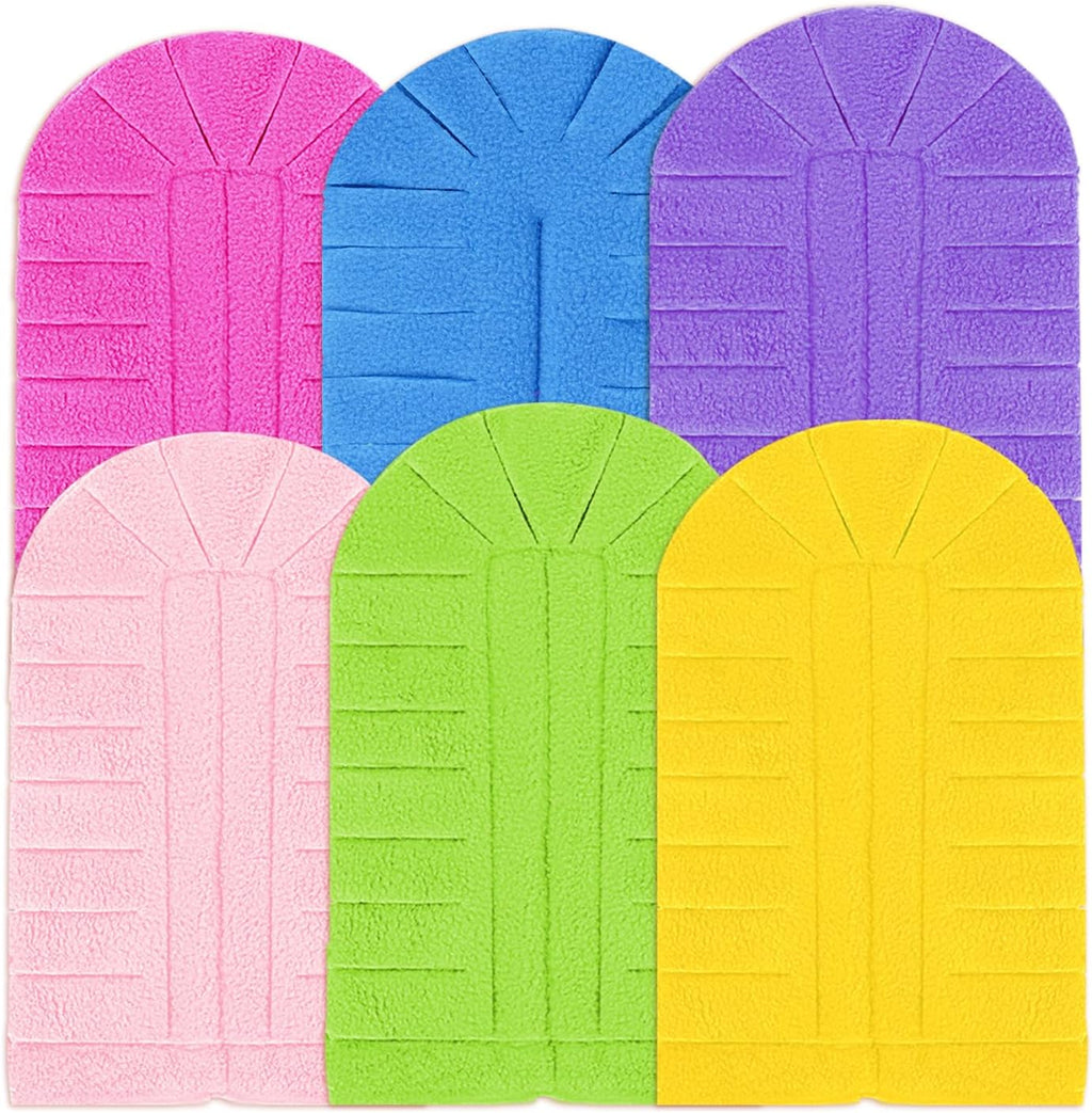 KEEPOW 6Pcs Duster Refills Compatible with Swiffer Hand, Heavy Duty Fleece