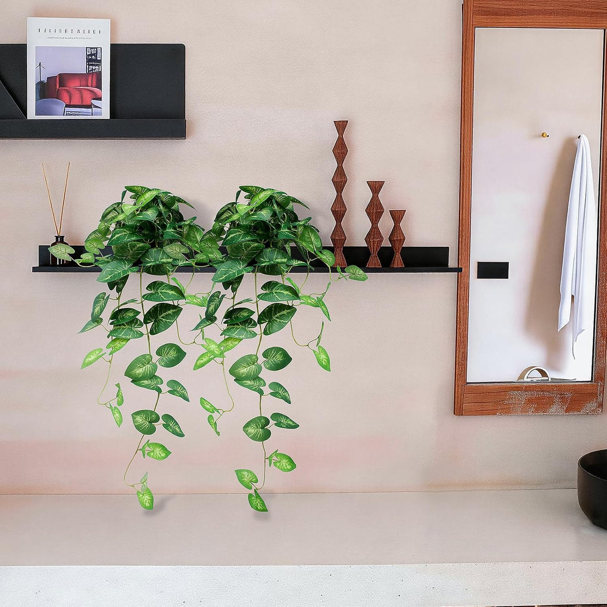 alyptus Fake Plants Artificial Hanging Plants Indoor