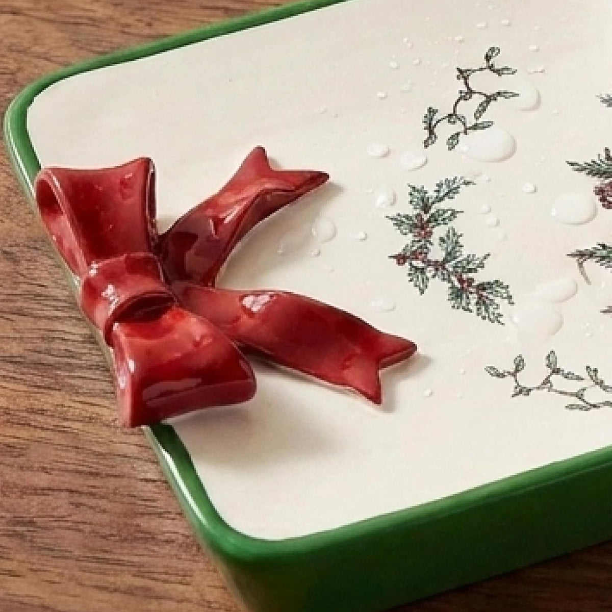 Spode - Christmas Vanity Tray, Organizer for Soap, Lotion, Jewelry & Makeup