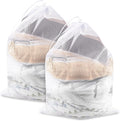 2 Pack Large Mesh Laundry Bags, 24" x 36" Heavy Duty Strong