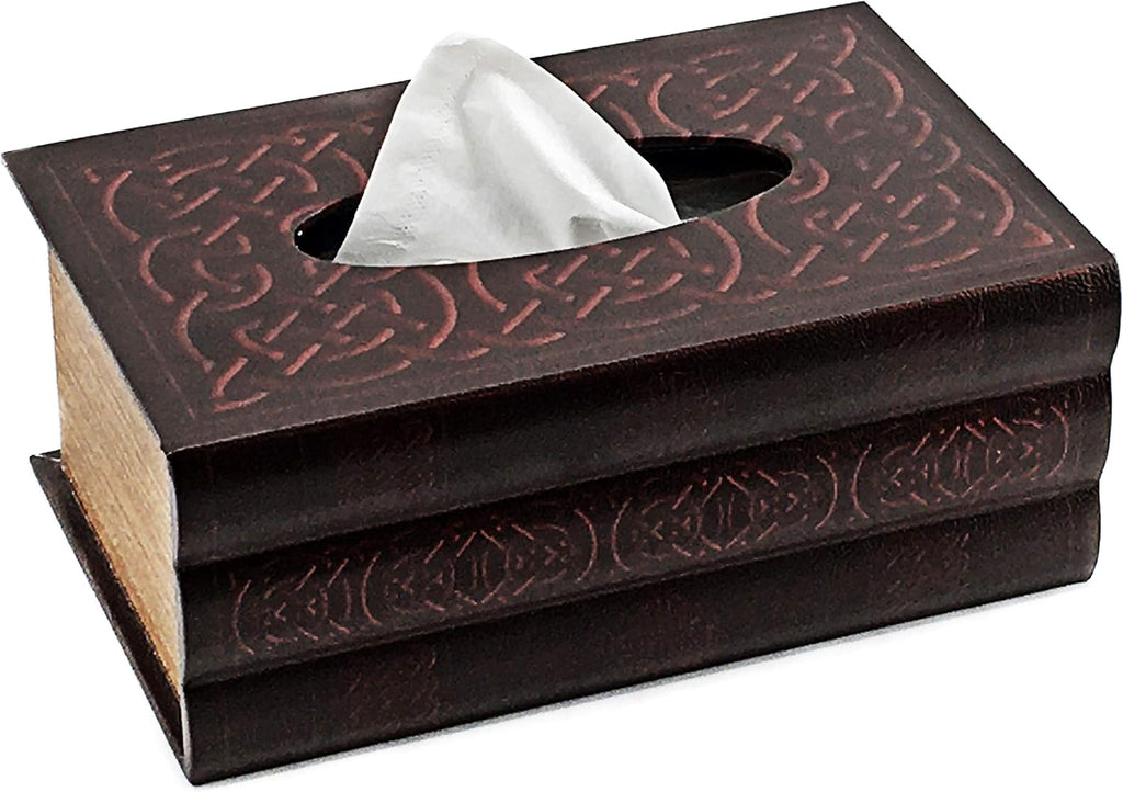 Bellaa Decorative Tissue Box, Vintage, Cover, Holder, Rectangle, Fit Most