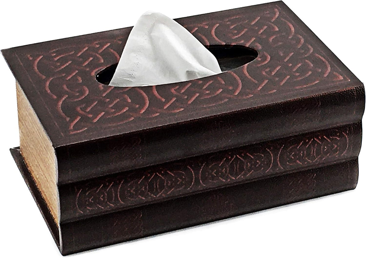 Bellaa Decorative Tissue Box, Vintage, Cover, Holder, Rectangle, Fit Most