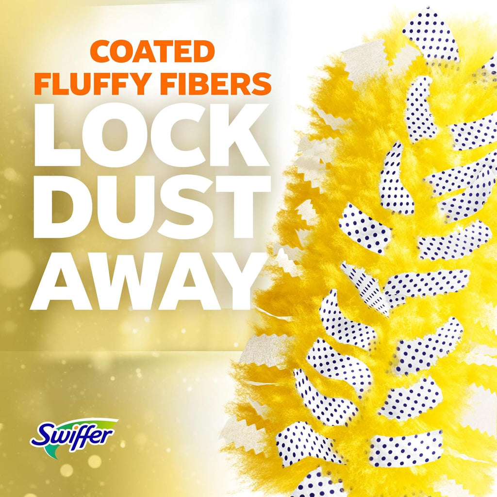Swiffer Dusters Heavy Duty Multi-Surface Duster Refills for Cleaning, Lavender, 11 Count (Pack of 3)