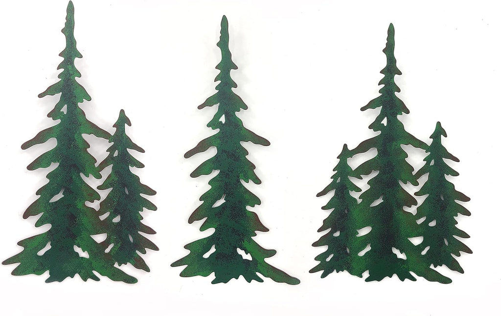Pine Decoration Pine Metal Wall Art Outdoor Metal Wall Art Tree Wall Art