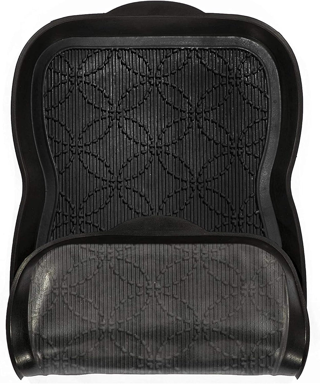 A1HC Boot Tray-Water Resistant Rubber Utility Shoe Mat 16"x31" for Indoor and Outdoor Use in All Seasons Multi-Purpose Boot Tray Mat for Entryways