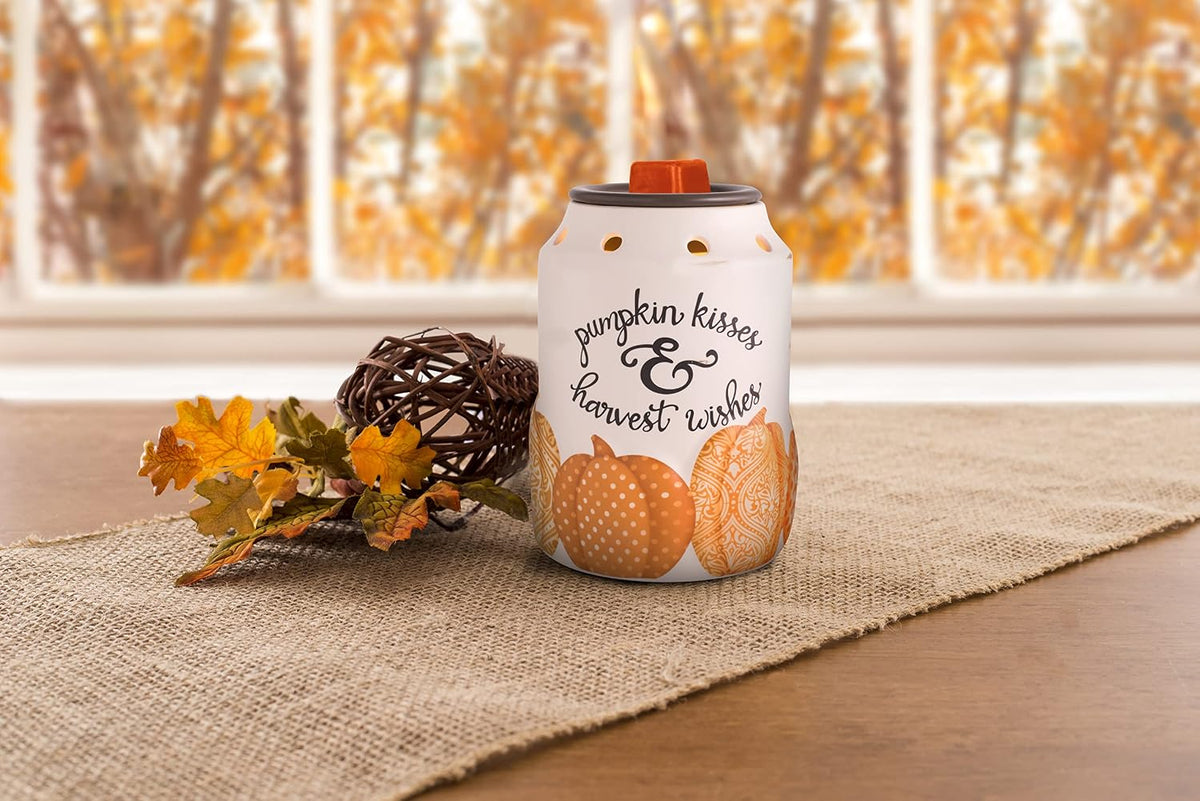 ScentSationals Pumpkin Wishes - Fall Wax Warmer for Scented Wax Melts