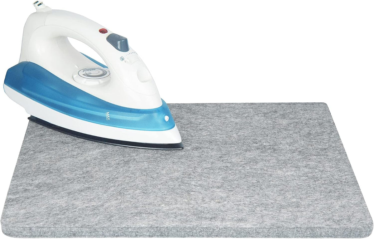 Wool Ironing Mat for Table Top - Portable Pressing Pad, Quilting & Sewing