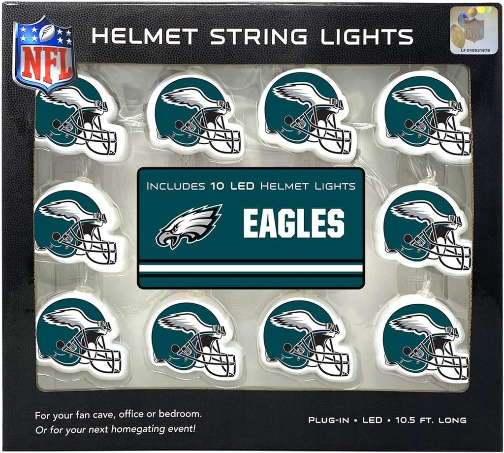 Party Animal NFL Helmet String Lights, 10 LED Lights