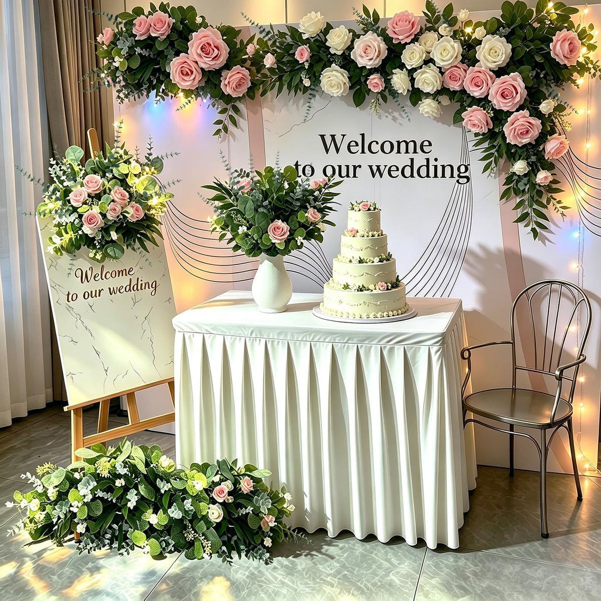 100Pcs Eucalyptus Leaves Stems Bulk, 4 Kinds Mixed Artificial Greenery Stems Faux Sliver Dollar Fake Greenery for Centerpieces Wedding DIY Bouquets Floral Arrangement Party Decor