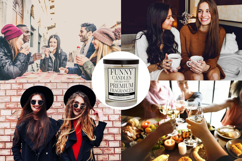 House Warming Gifts New Home 2025 for Women Men Friends - Funny Housewarming Candle, Neighbor Present Ideas for Hostess, Welcome, Homeowner, Apartment, Moving, Farewell, 100% Soy Wax, Made in USA