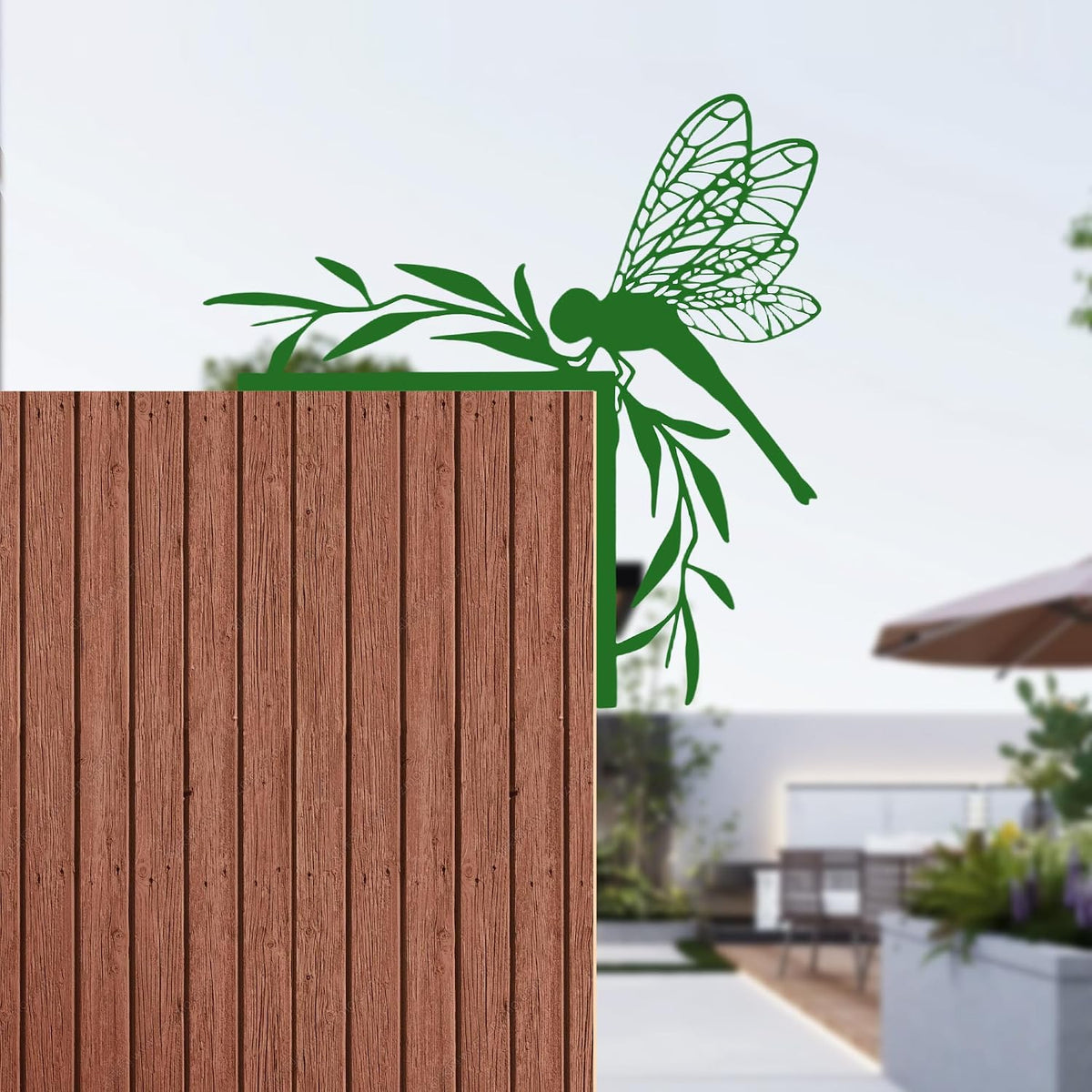 Rajukit Green Dragonfly Wall Art, Door Frame Decor