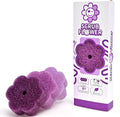 Scrub Flower Sponges, Temperature Sensitive, Non-Scratch, 3 Count
