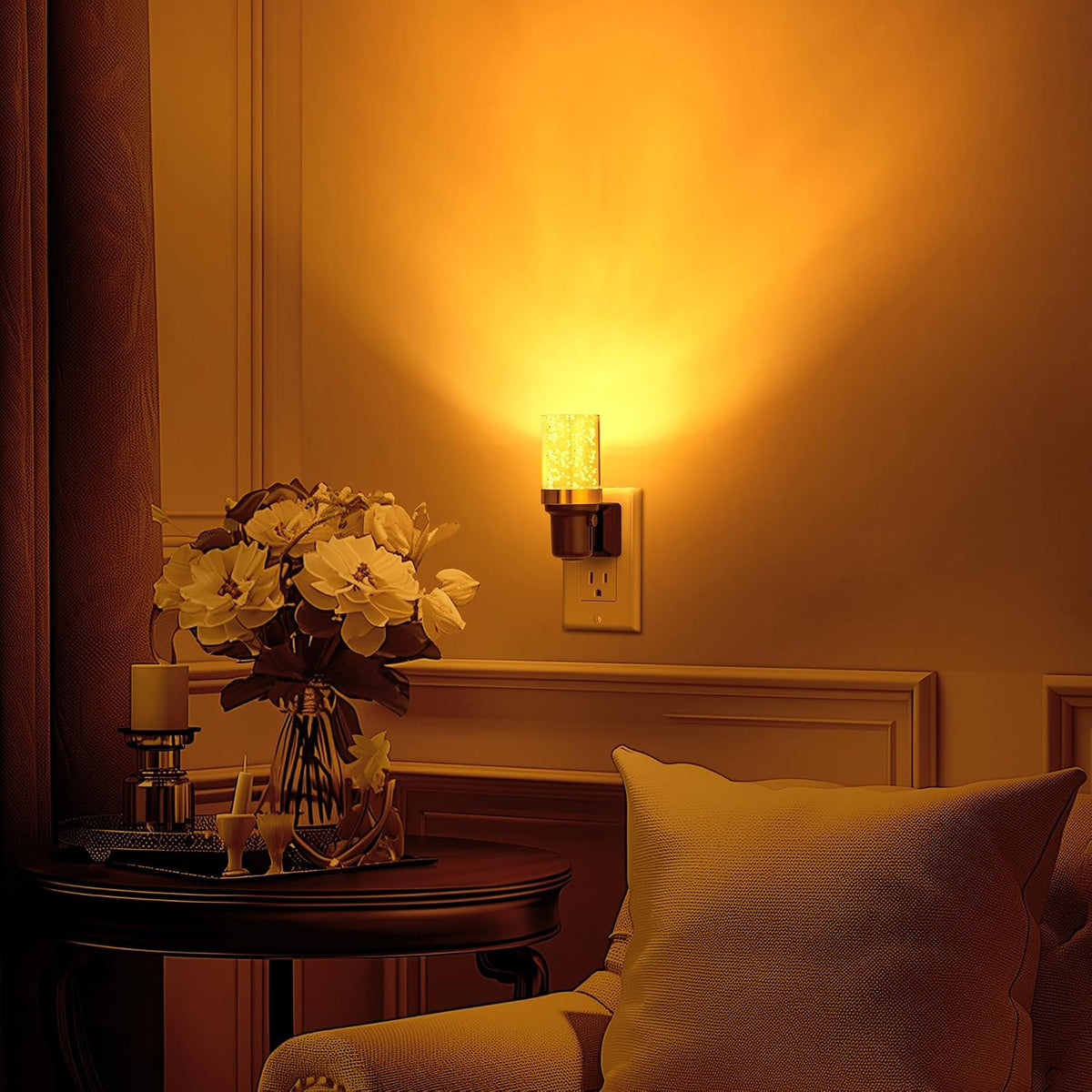 DORESshop LED Night Light, Modern Decorative Design Nightlight