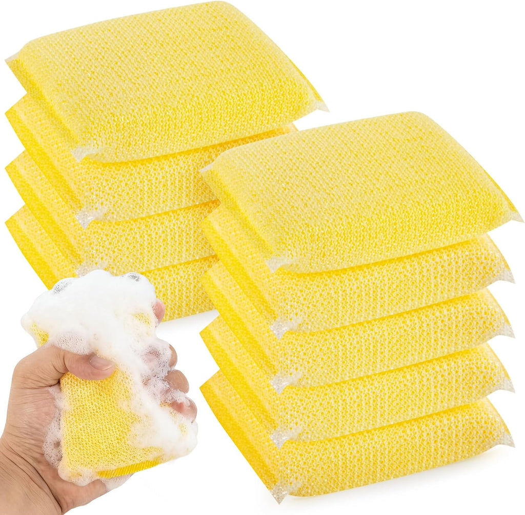 MAQIHAN Sponges Kitchen Scrubbing Pad - 9PCS All-Purpose Scrubbing Sponges
