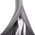 6.6ft 4/5 inch Grey Cable Sleeve