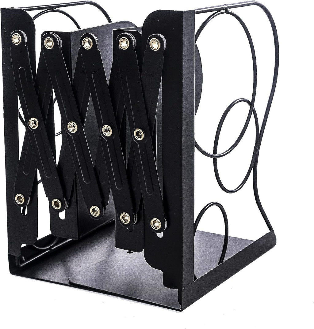Adjustable Bookends Metal Book Ends for Heavy Book Holder