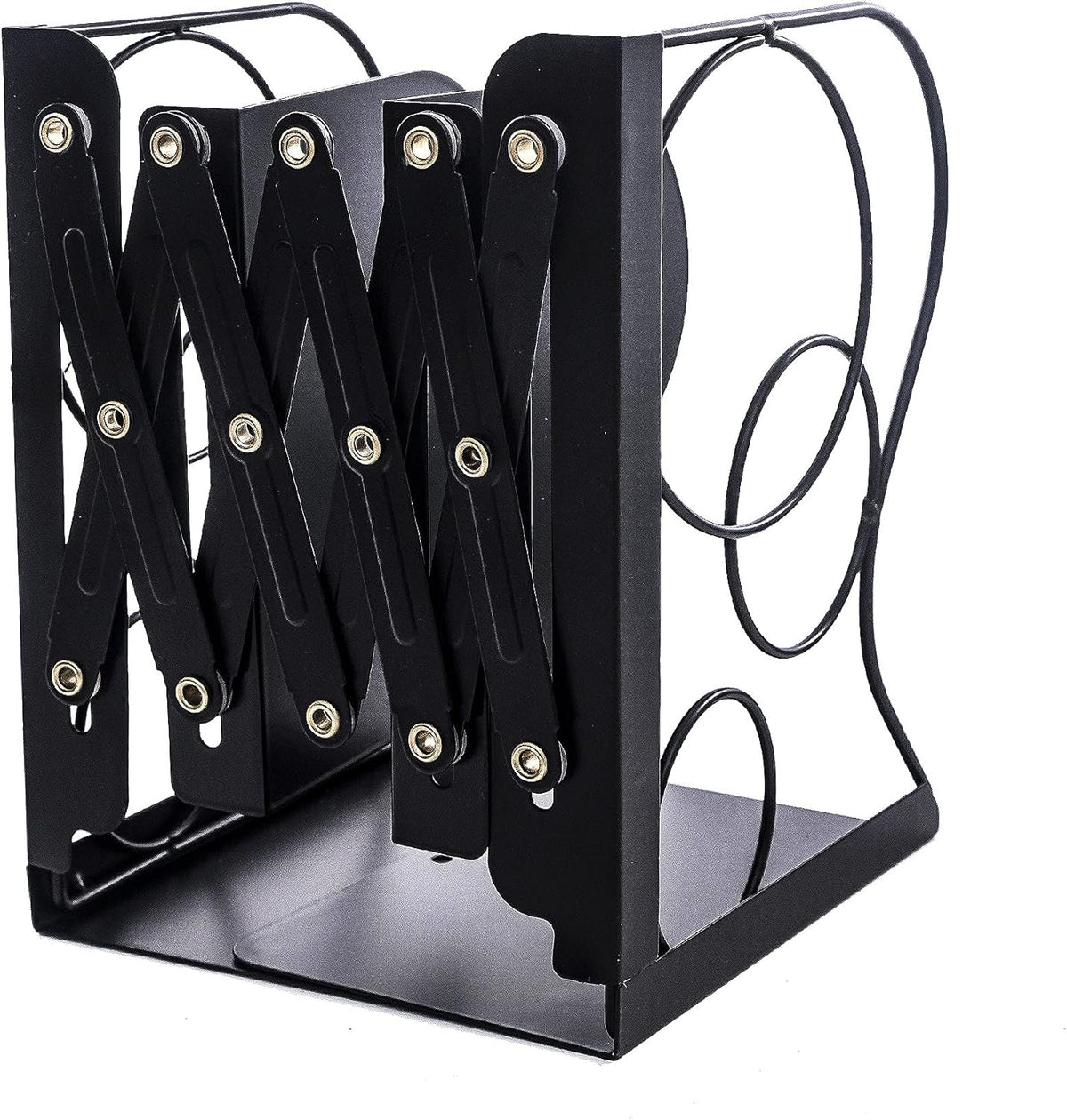 Adjustable Bookends Metal Book Ends for Heavy Book Holder