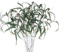 6pcs Artificial Willow Eucalyptus Stems,Long Leaves