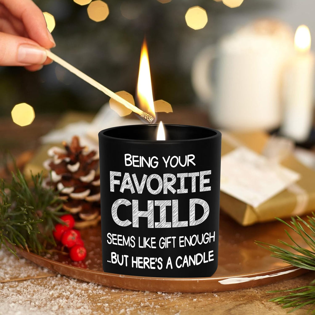 TEEZWONDER Birthday Gifts for Mom - Vanilla Lavender Scented Candle 10 oz
