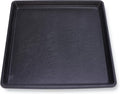 2 Pack 17'' x 17'' Portable AC Drip Pan & Mini Fridge Drip Pan - Leak-Proof Oil Drain Pan for Changing Oil, Multi-Purpose Tray