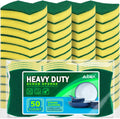AIDEA Heavy Duty Sponges Kitchen 50PK, Dish Sponge Kitchen, Scrub Sponges