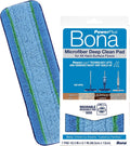 Bona Mop Microfiber Deep Cleaning Pad for Hardwood & Hard Surface Floors - 1-Pack - For Use With Bona Mops - Dual Zone Cleaning