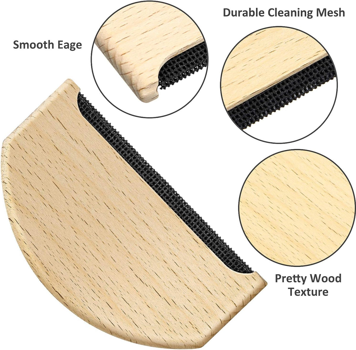 Boao 6 Pcs Wool Comb to Remove Pilling Sweater Shaver for De-Pilling