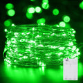 Minetom 33FT 100LED Fairy Lights Battery Operated, Green String Lights