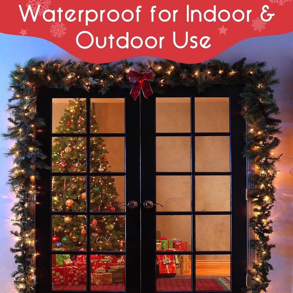 Battery Operated Christmas Lights - 50 LED Christmas Tree Lights