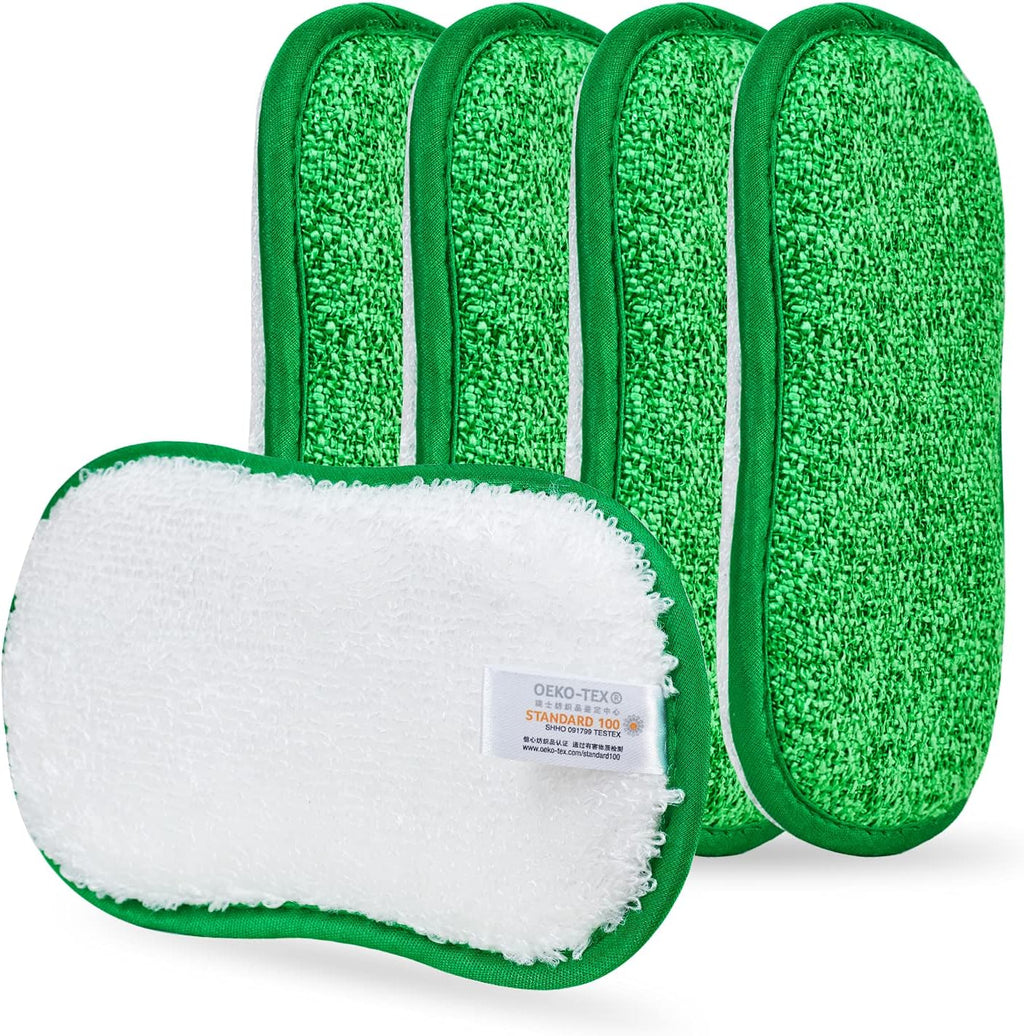 Reusable Sponges for Dishes, Kitchen Sponge for Washing Dishes Pack 5/10