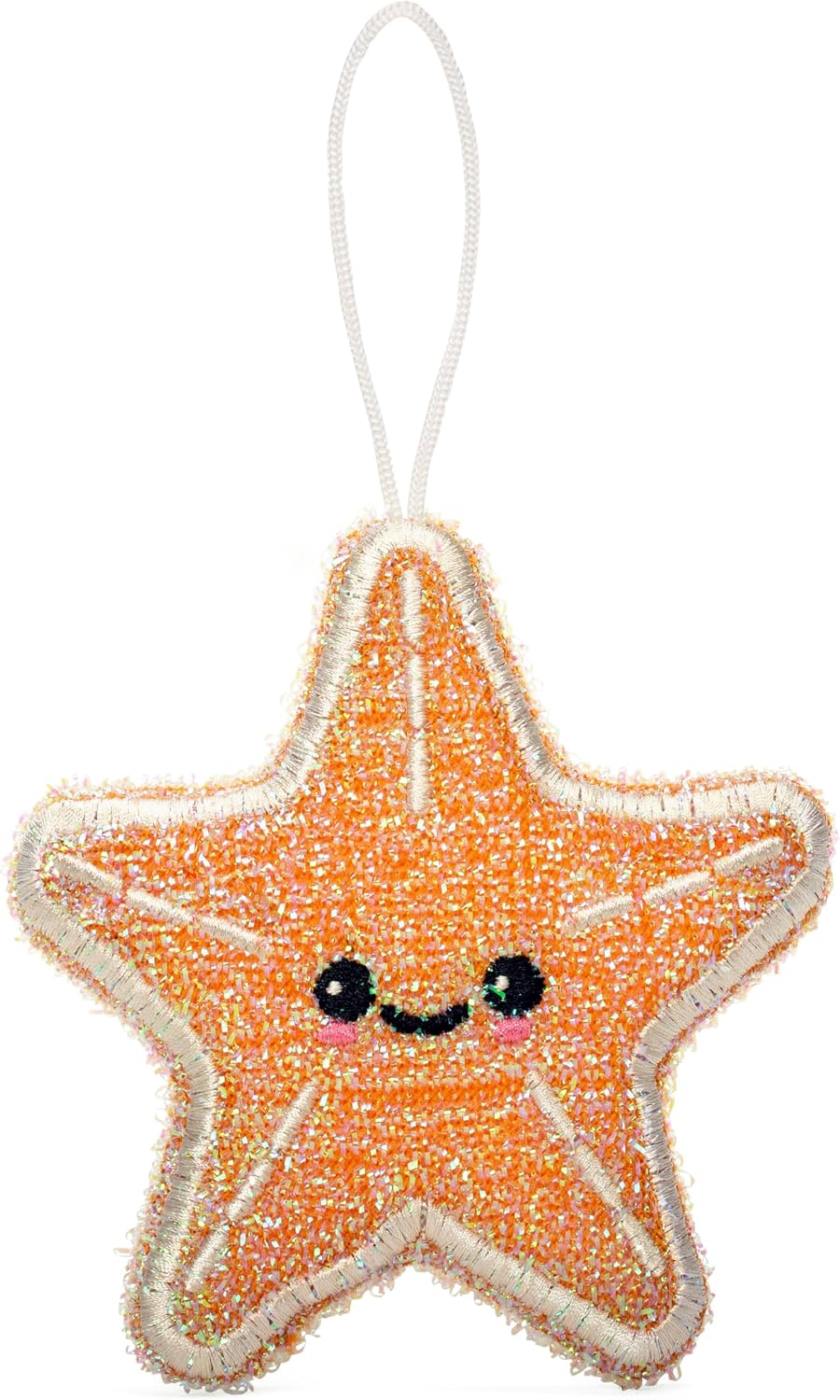 Kikkerland Starfish Scrub Sponge – Non-Scratch Sponges for Multi-Purpose Cleaning – Set of 2