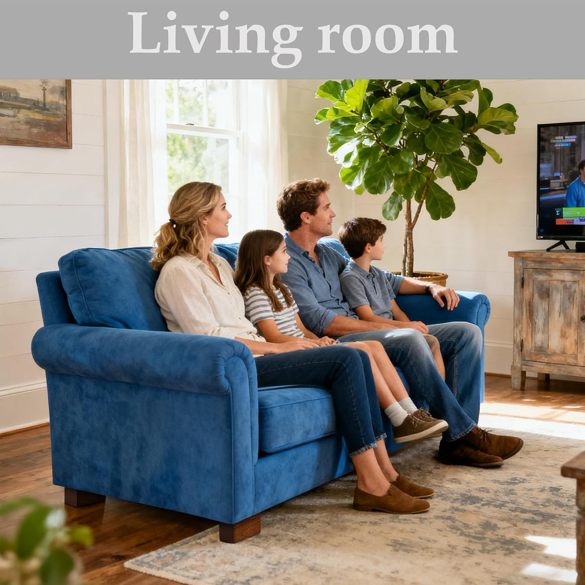 Wood Bed Risers (Brown, 3 inch)