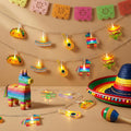 Cinco De Mayo Decorations String Lights, 20Led Battery Operated with Timer