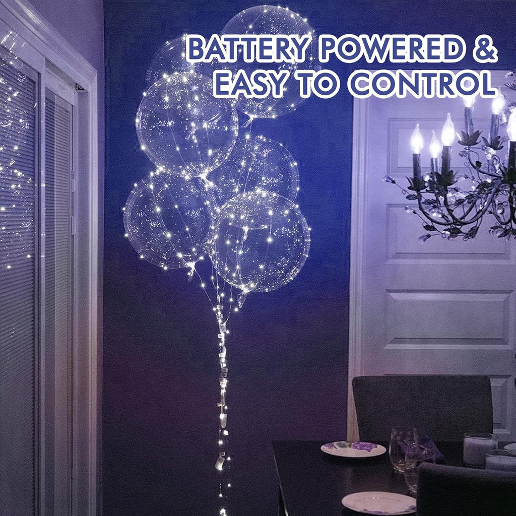 Bexdir 12 Pack 7FT Blue Fairy Lights Battery, 20LED String Lights