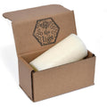 BeeTheLight Beeswax Pillar Candle - 100% Pure Bees Wax - Choose Your Size and Color - Up to 72 Hour Burn Time Fits 3x6 Holder - Approx. 2.6"x5.4" - Unscented - Natural Light Honey Scent