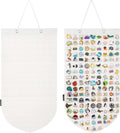 PACMAXI Brooch Pin Storage Organizer, Holds 141 Pins, Ivory White