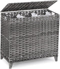 Laundry Hamper with 3 Removable Liner Bags, 132L Laundry Sorter with Lid