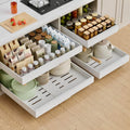 PAKETA 1 Pack Expandable Pull Out Cabinet Organizer,21" Deep