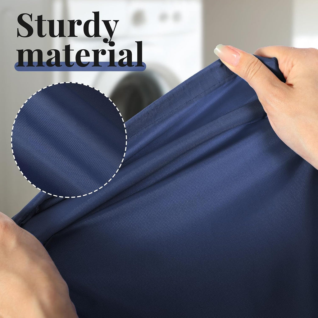 Woanger 24 Pack 28 x 45 Inch Extra Large Laundry Bags Bulk, Navy Blue