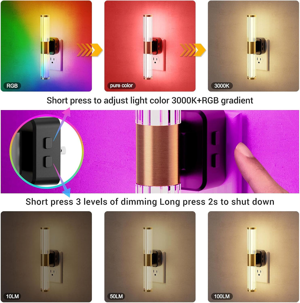 JandCase Night Light, Night Lights Plug into Wall