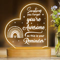 Attivolife You' re Awesome Inspirational Gift for Women, LED Night Lamp Friendship Gifts for Women - Sisterhood, Thank You Gift Galentines Day Gifts for Friends