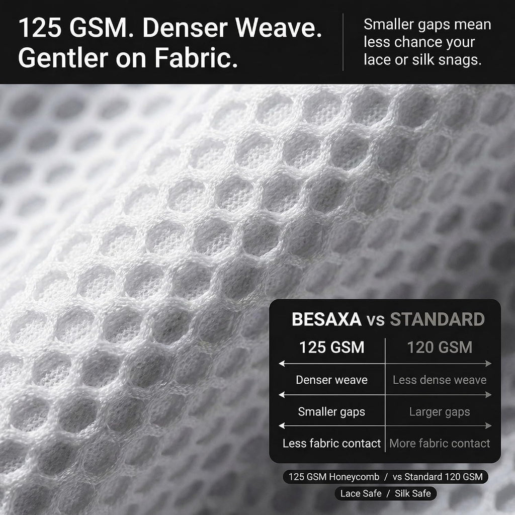 Mesh Laundry Bags for Delicates, 3 Pack, 12 x 16 Inches