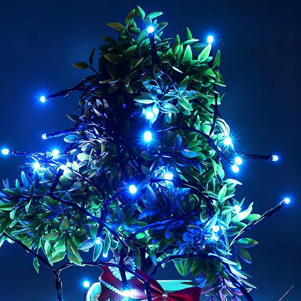 2 Pack Battery Operated String Lights - 9.8ft 30 LEDs Blue