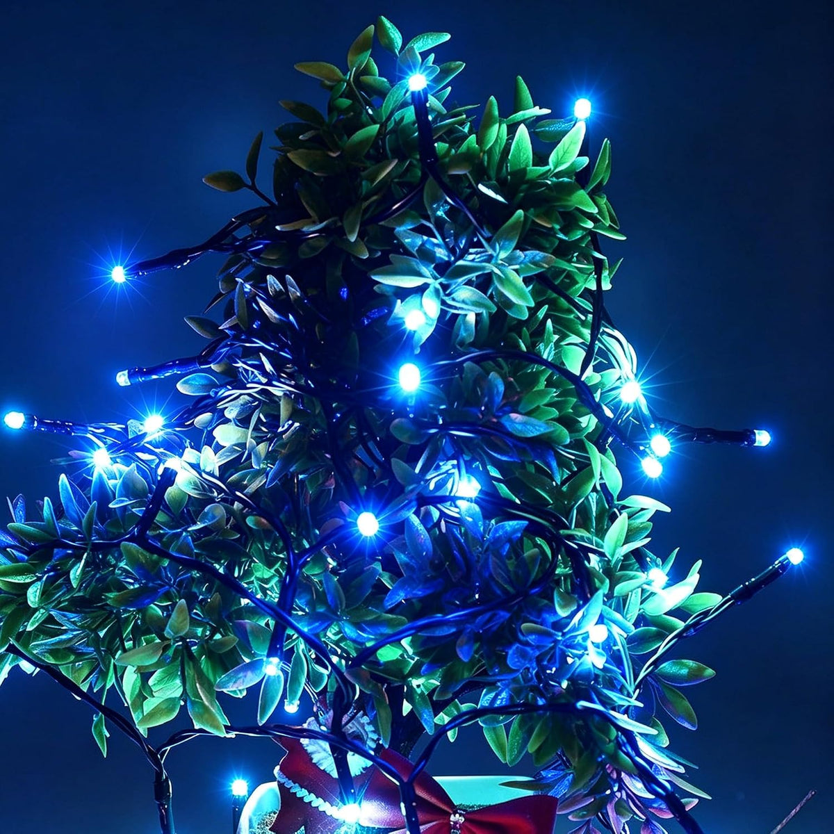 2 Pack Battery Operated String Lights - 9.8ft 30 LEDs Blue