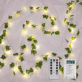 Vine Fairy Lights, 33FT 100 LED Vines String Lights, 8 Modes, 1 Pack